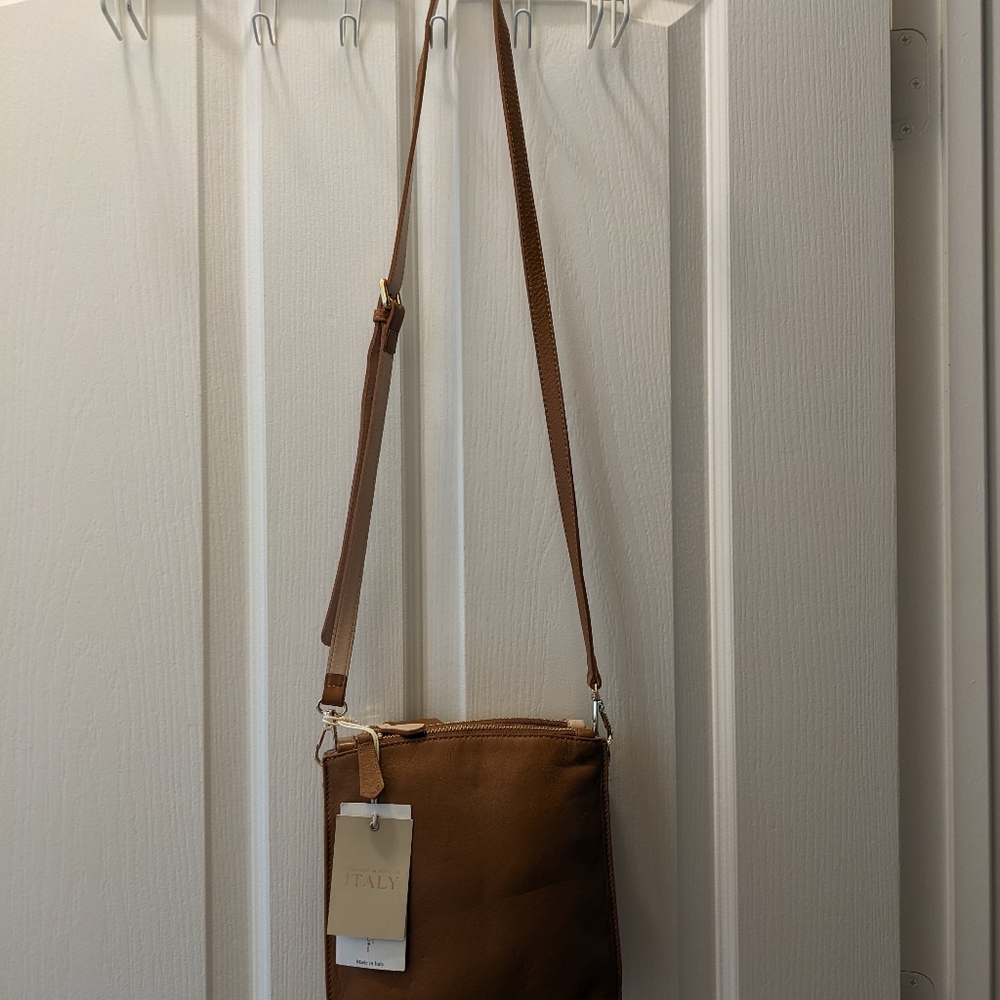 Elisabetta Yang "Made in Italy" Crossbody Bag With Tags